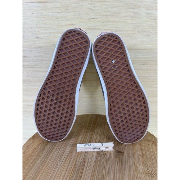 Vans Sk8 Hi Falcon White Leather Athletic Shoes Unisex Womens 8 - Picture 8 of 9